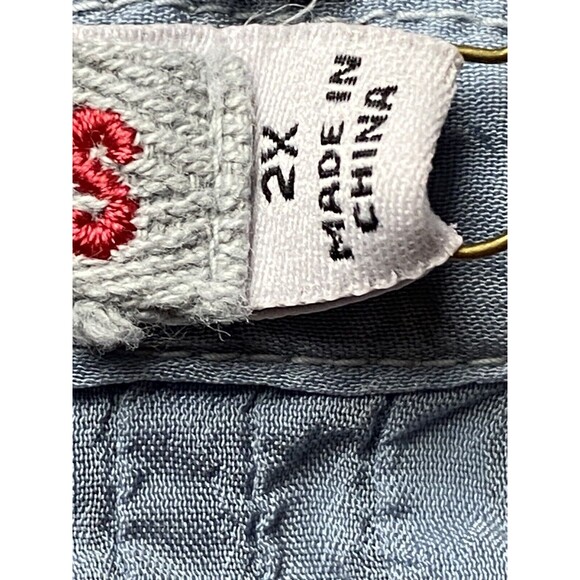 F. Johnny Was 2X Tunic Multicolor Blouse 3/4 Sleeve Round Neck NWT $295 - Picture 5 of 8